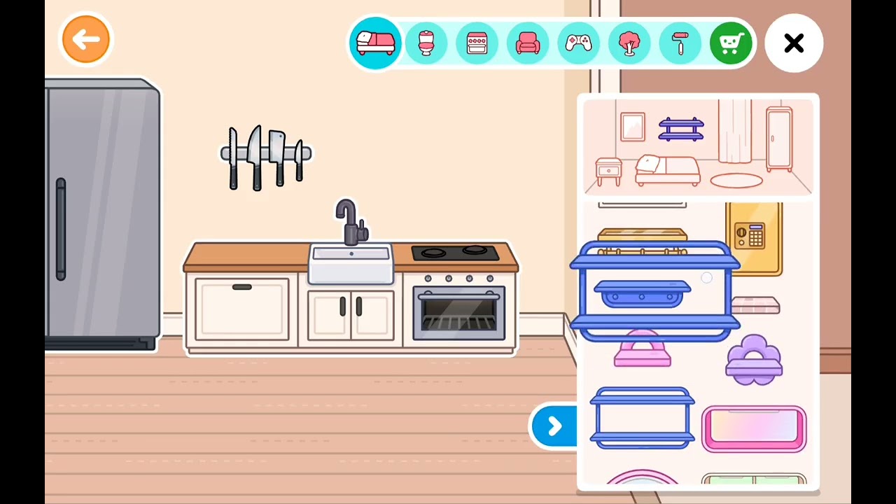 How to make a aesthetic house💗toca boca
