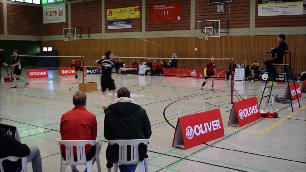 Badminton Regionalliga 2016/17: BCH 1 - 1. BV Mülheim 2