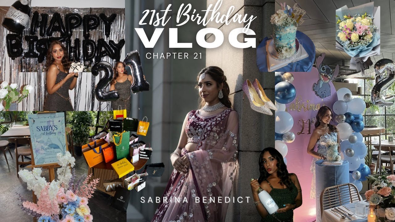 21st Birthday Vlog🩵 | Bday Lunch | Legally Clubbing | Photoshoot | Birthday Haul | Sabrina Benedict