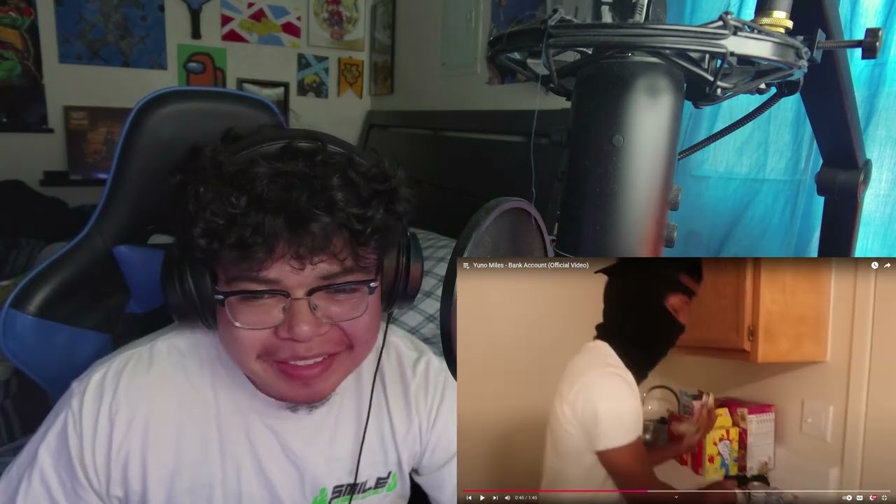repollín reacts to Yuno Miles - Bank Account (REACTION!!!)