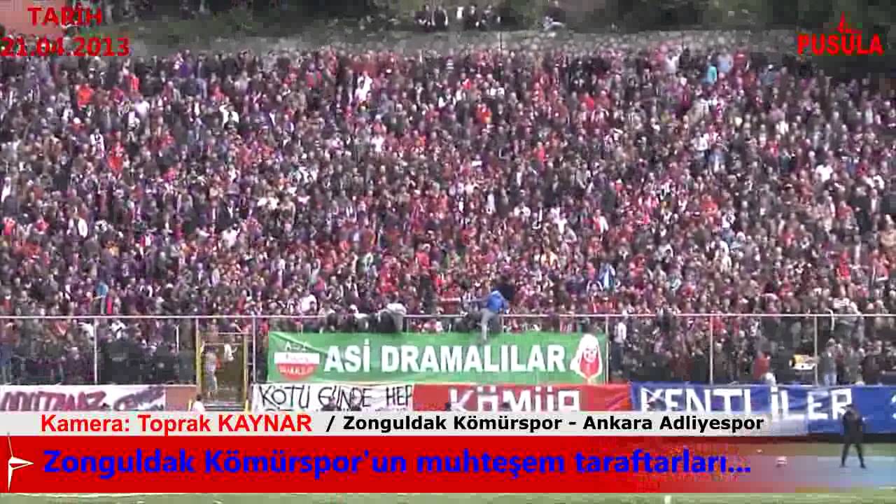 Zonguldak taraftarlarının muhteşem coşkusu