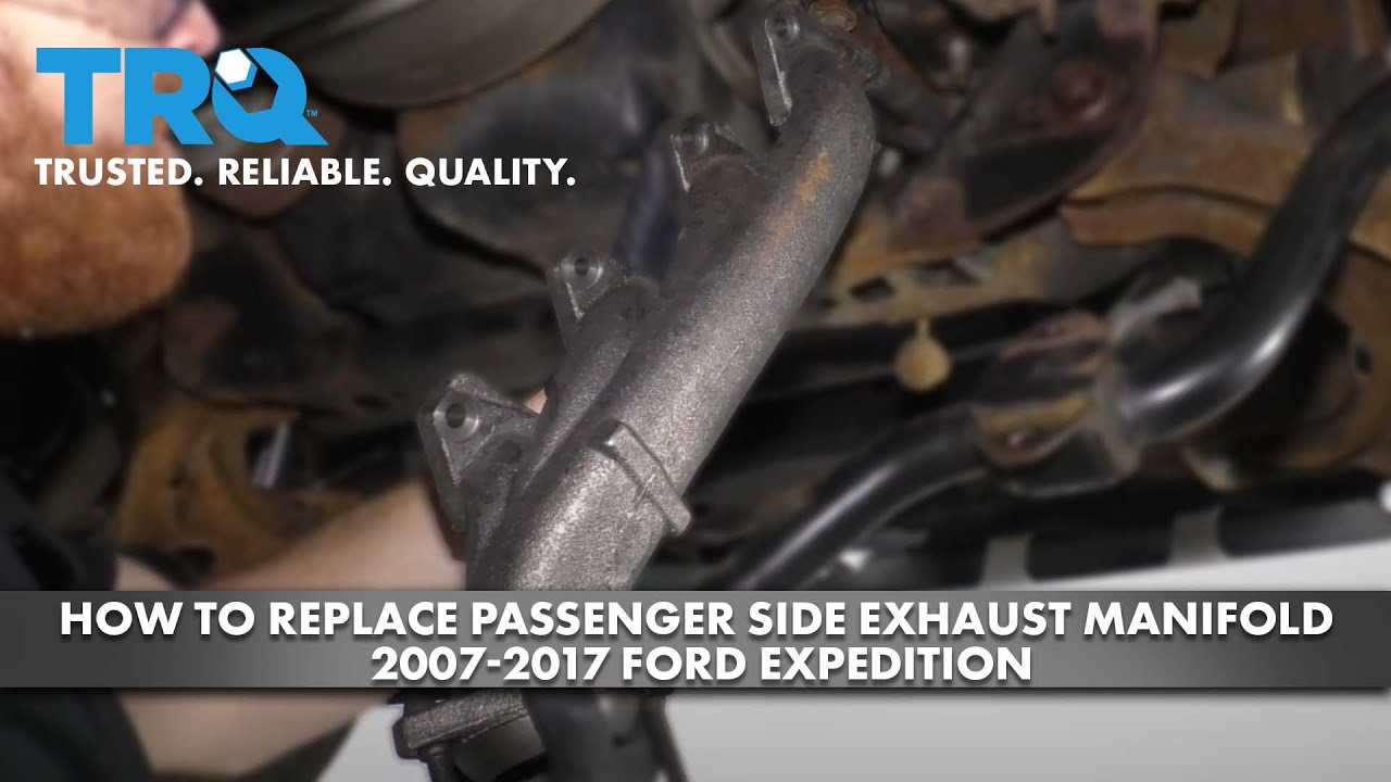 How to Replace Passenger Side Exhaust Manifold 2007-2017 Ford Expedition