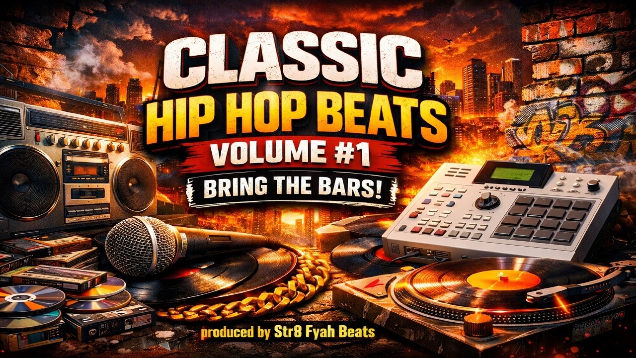 🔥 Instrumental Hip Hop Mix 2026  | 2K Boom Bap Type Beats  | Free Style Rap Beats