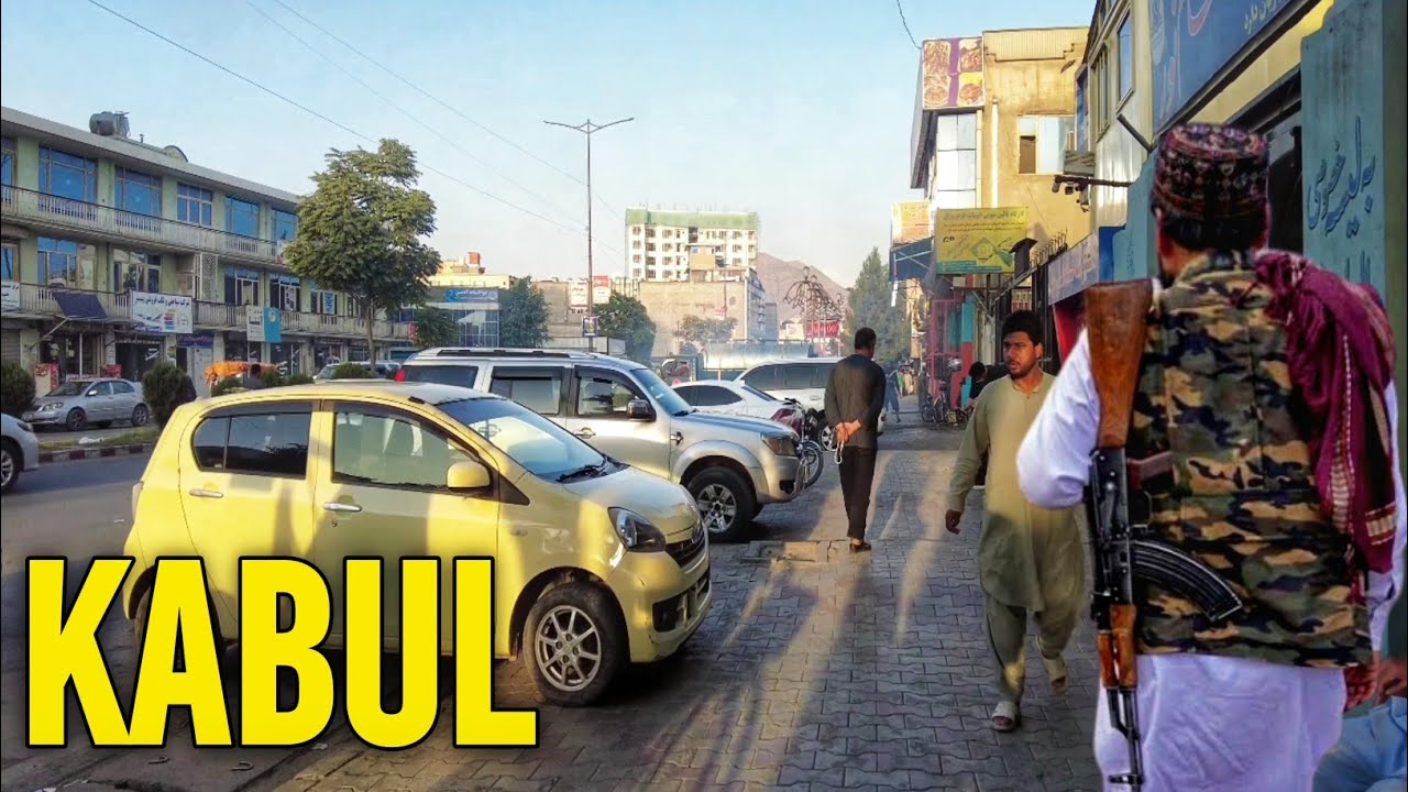 Afghanistan 2025 🇦🇫 Kabul Walking Tour in 4K