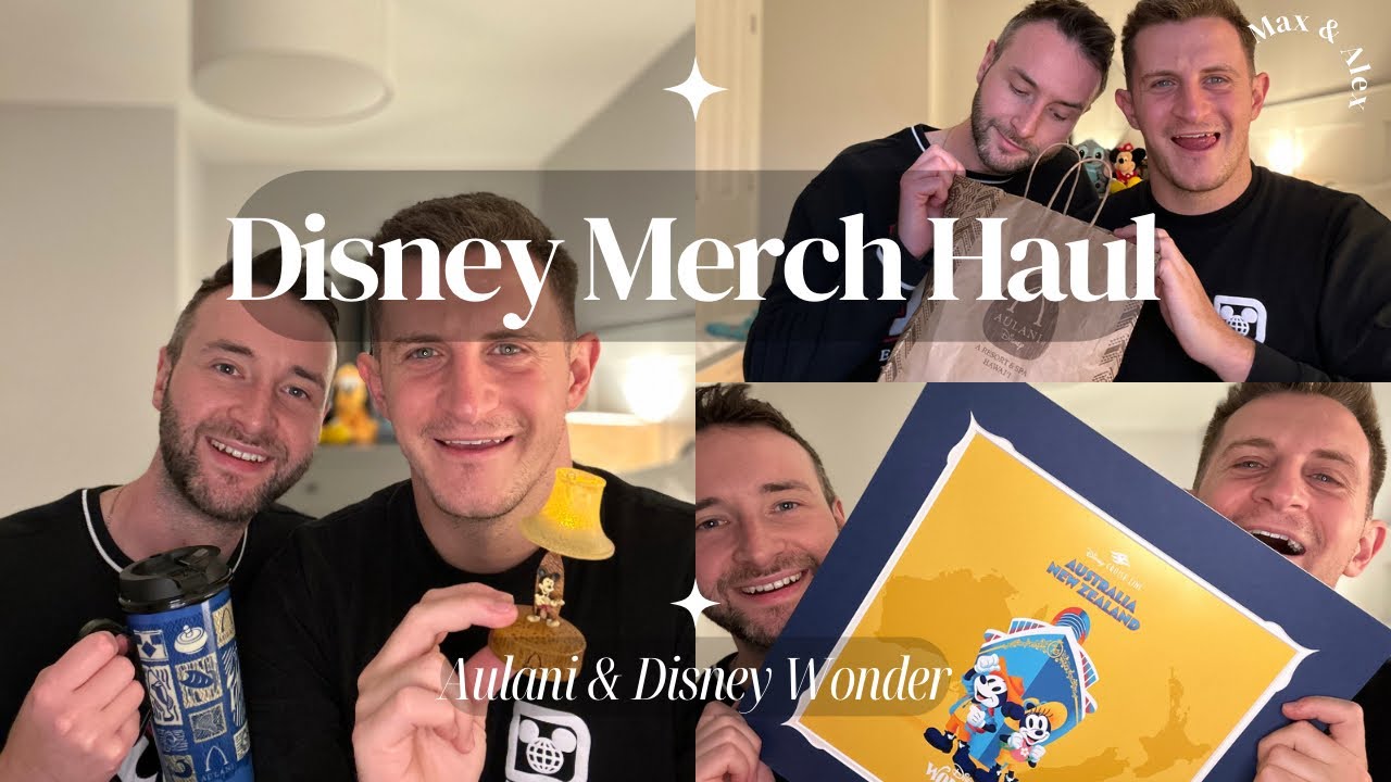 Disney Haul | Exclusive Disney Wonder Cruise Merch | Aulani Merch | Australian & New Zealand Merch