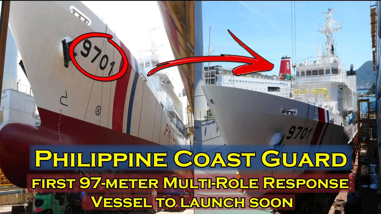 PCG's 1st 97 meter Multi Role Response Vessel to Launch Soon