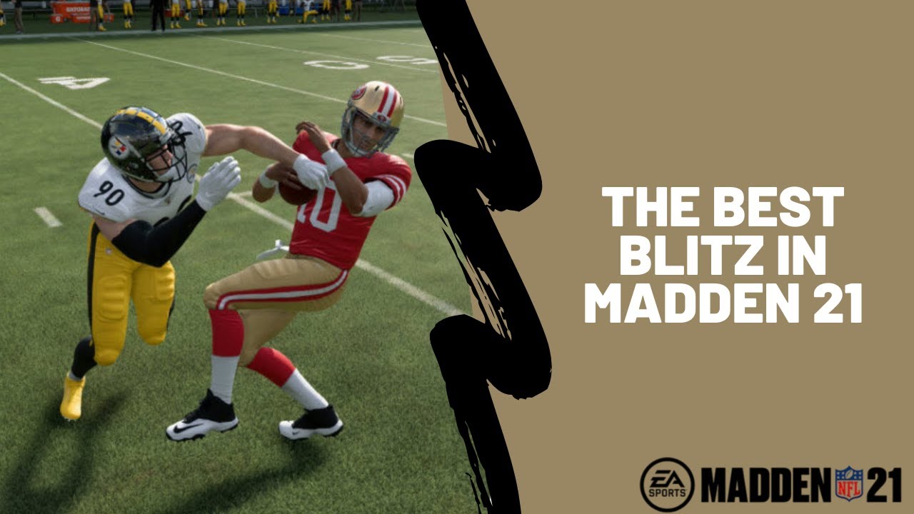 The Best Blitz in Madden 21| Set It Up With 1 Adjustment|