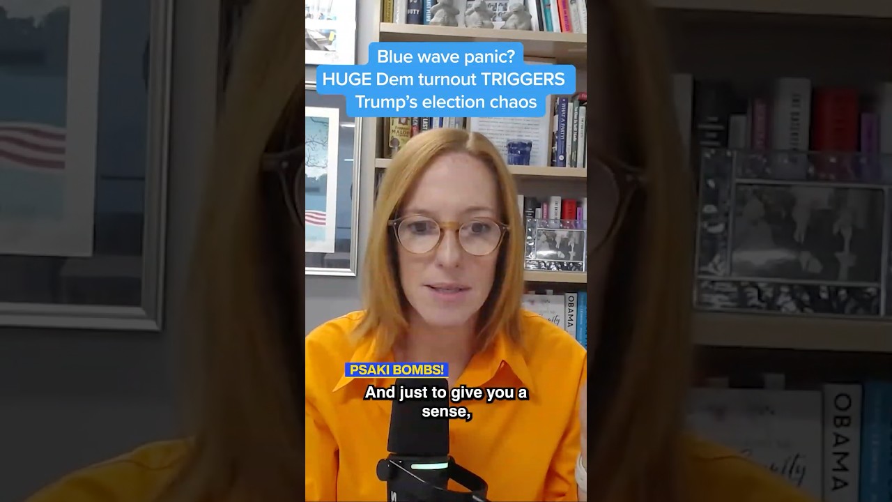 Blue wave panic? HUGE Dem turnout TRIGGERS Trump's election chaos