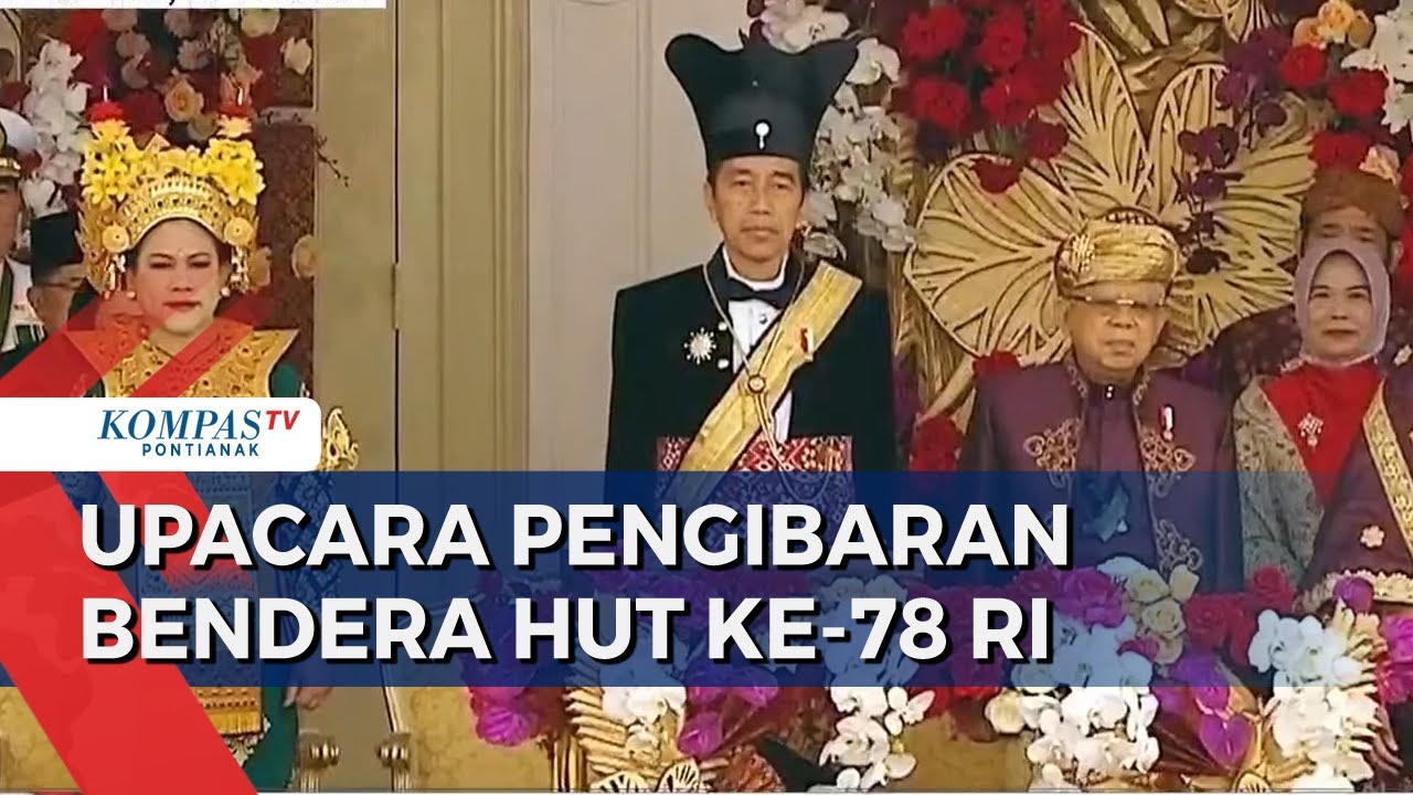 [FULL] Rangkaian Upacara Pengibaran Bendera Merah Putih HUT Ke-78 RI