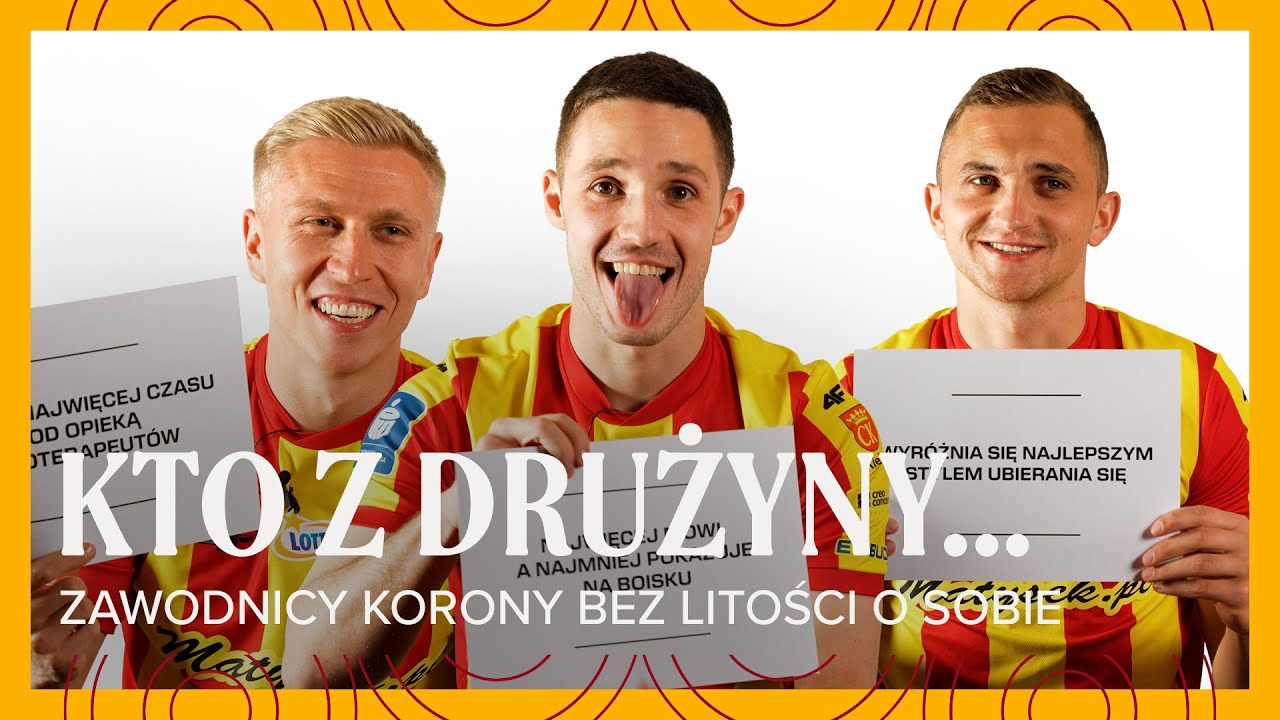KTO JEST KIM W DRUŻYNIE? 👀 Zawodnicy Korony bez litości o sobie