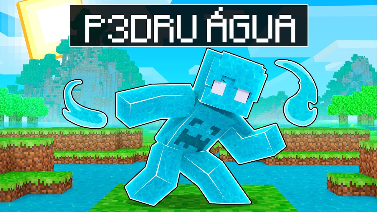 Virei o P3DRU DE &Aacute;GUA no Minecraft POR 24 HORAS! &lsaquo;&lsaquo; P3DRU &rsaquo;&rsaquo;