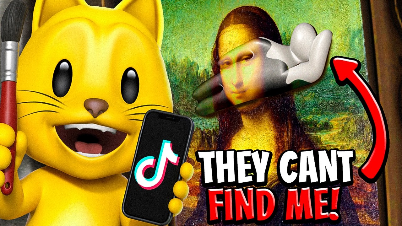 Trying BEST VIRAL TikTok Hiding Spots in Meccha Chameleon!