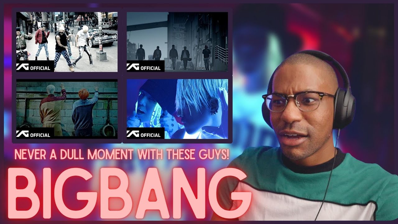 BIGBANG | 'Bad Boy' & 'Blue' MV's + GD&T.O.P 'Zutter' MV + GD X TAEYANG 'GOOD BOY' MV REACTION
