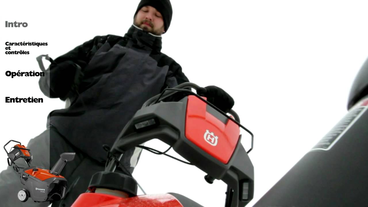 Souffleuse &agrave; Neige Husqvarna - Introduction
