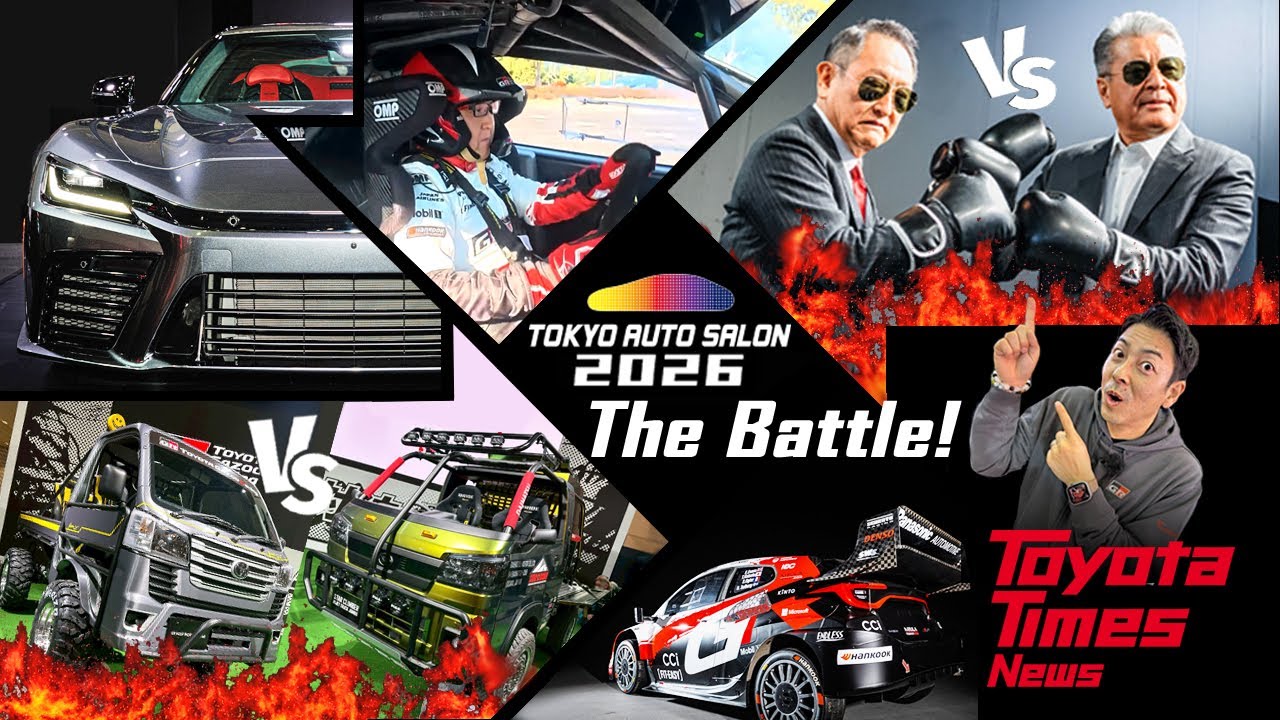 [Tokyo Auto Salon] GR GT and GT3 First Demo Run! Morizo Picks a Fight?! | Toyota Times News