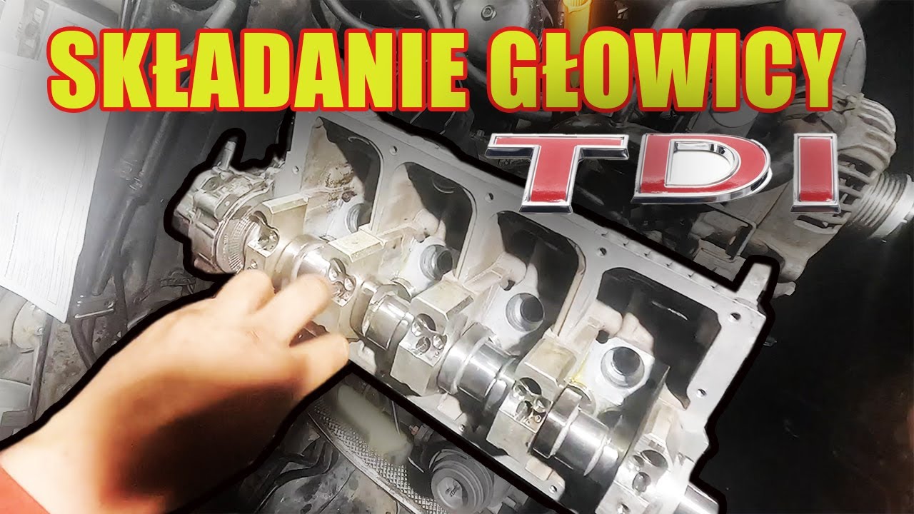 SKŁADANIE GŁOWICY I PIERWSZE ODPALENIE PO REMONCIE 1.9TDI.