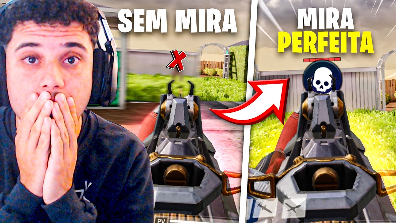 MINHA MIRA EVOLUIU A CADA PARTIDA... Só Ativando as Configurações Certas! (COD Mobile)