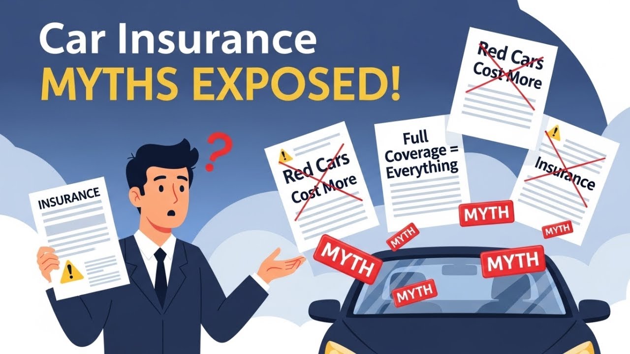 Car Insurance Myths You Should Stop Believing