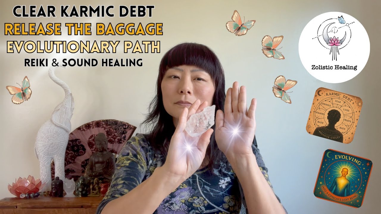 Clear Karmic Debt | Release the Baggage | An Evolutionary Path | Reiki Energy & Sound Healing