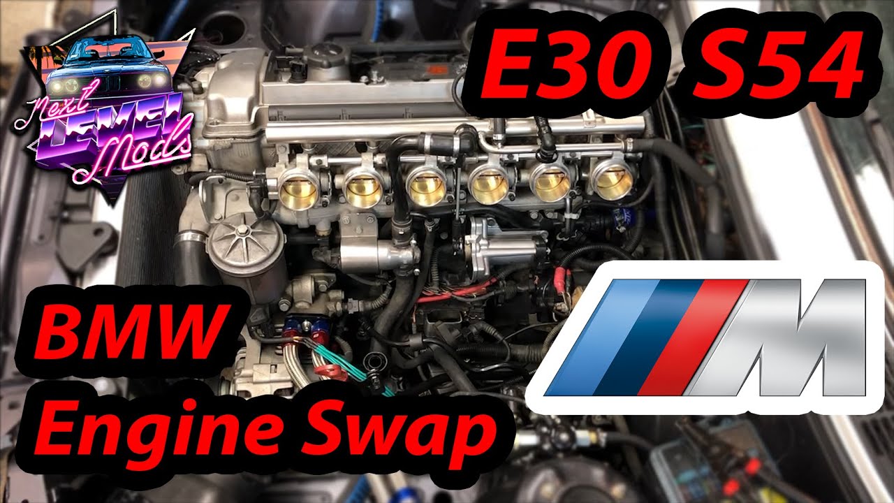 How to Engine Swap BMW S54 M3 Into E30 - START UP