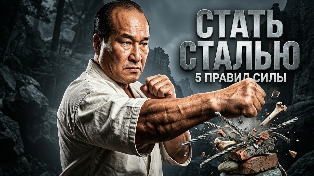 5 правил силы Масутацу Оямы: как стать сталью. Меняет мышление с первых минут!