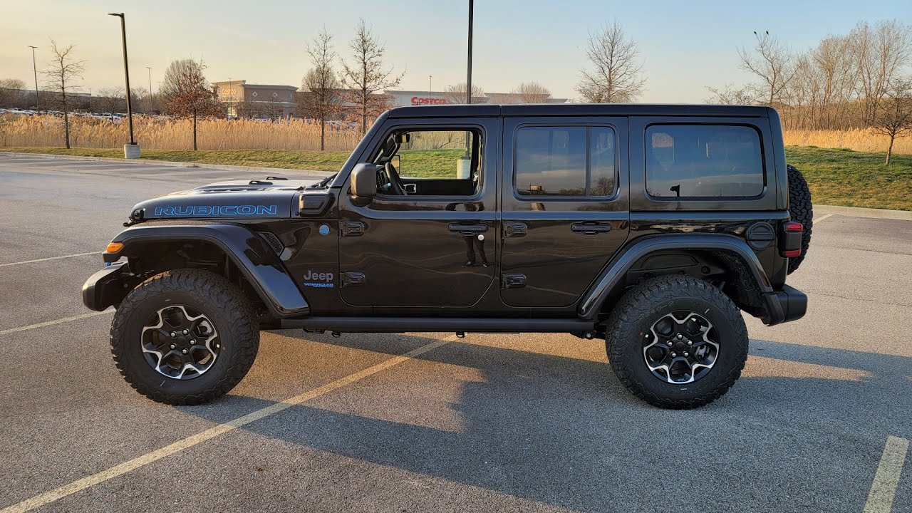 2021 JEEP WRANGLER  NEW ELETRIC 4XE HYBRID RUBICON REVIEW