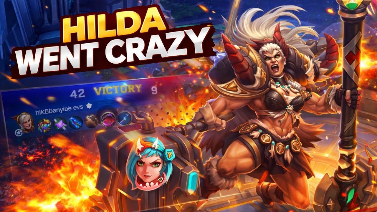 Hilda Turret Dive First Blood 😱 | Crazy Bot Lobby Gameplay | MOBA Legends 5v5