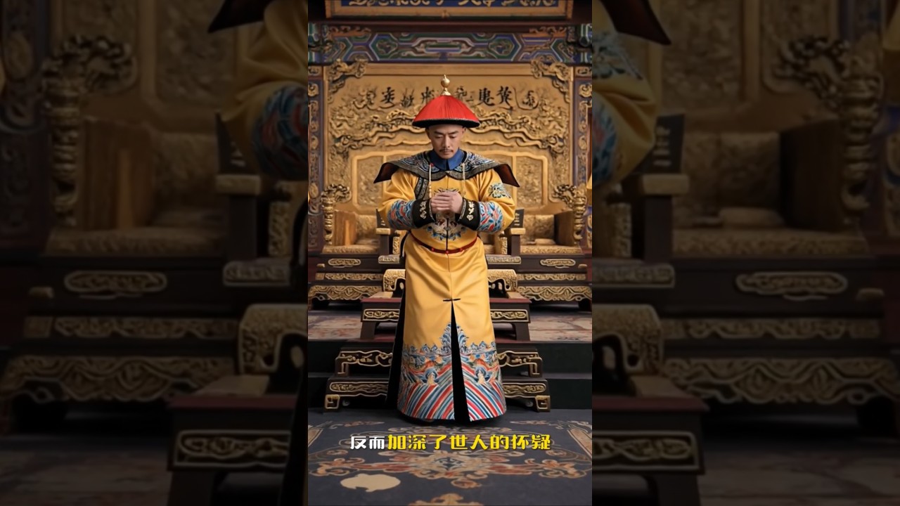 雍正继位 传位十四子 如何变成传位于四子？ #歷史 #history #shorts