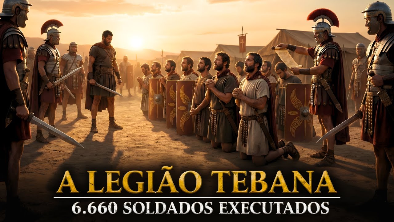 A Legião Que Se Recusou a MASSACRAR os Cristãos | A História da Legião Tebana (286 d.C.)