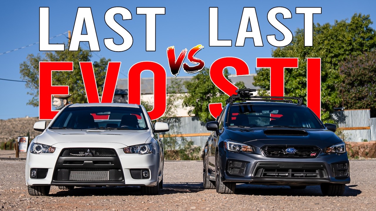 Финальная битва | Subaru WRX STI (VA) против Mitsubishi Lancer Evo X GSR