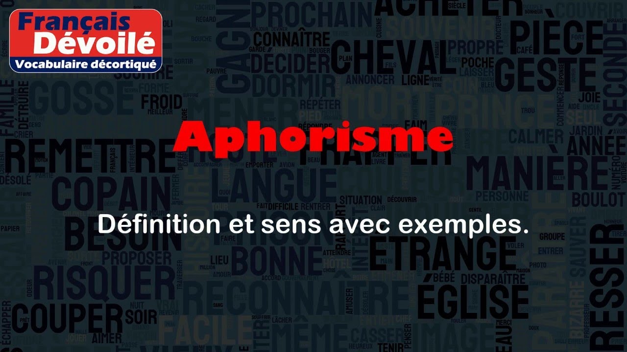 Aphorisme