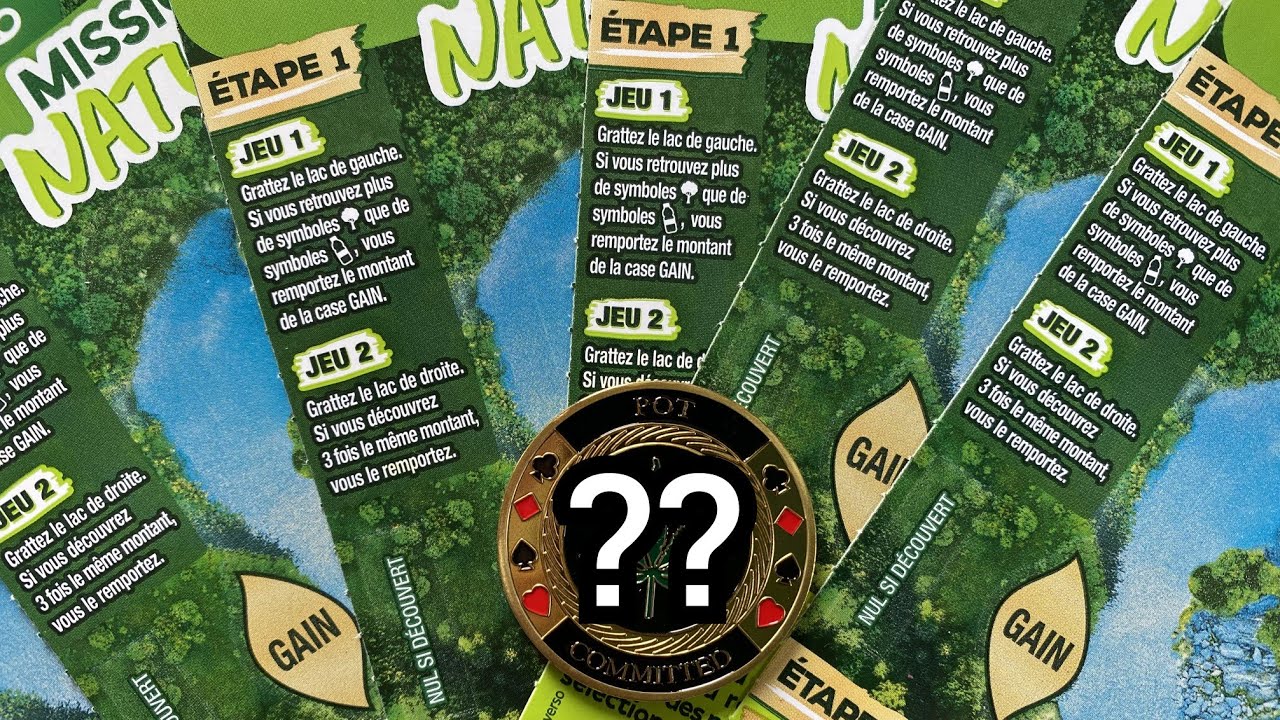 NOUVEAU JEU FDJ ! MISSION NATURE 🍀🌳(1+1 = 11 😆)