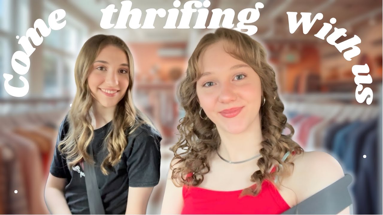 THRIFT WITH US #thrift #sister #fypシ゚viral #trending #fashion #haul #viralvideos 