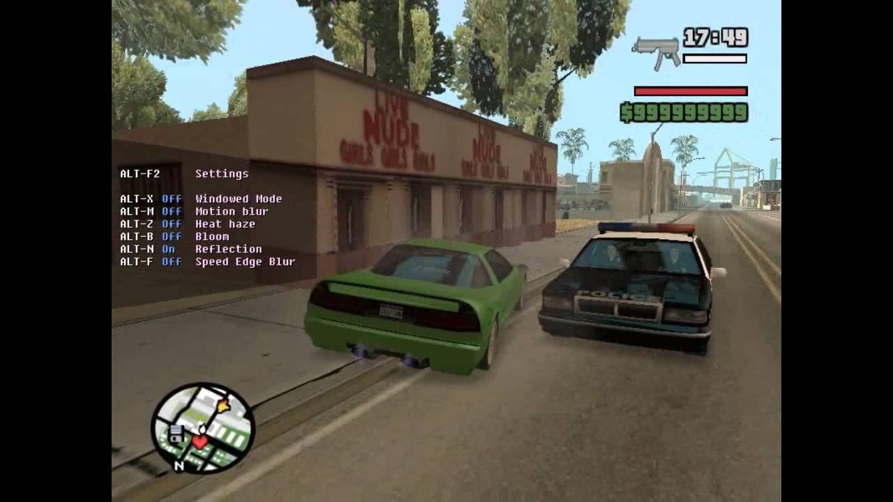 Gta San Andreeas UltraThing (Best Shader | Not ENB) Old PC/Computer