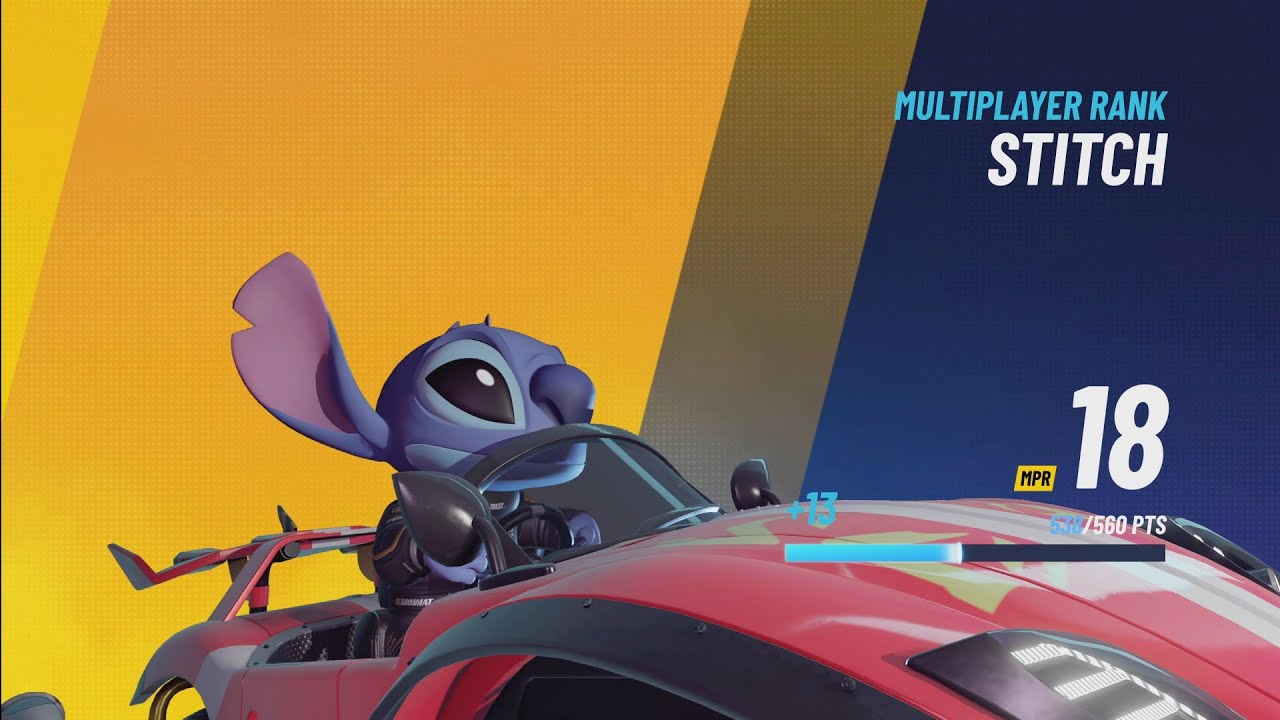 STITCH - TEAM RANK MATCH - Disney Speedstorm