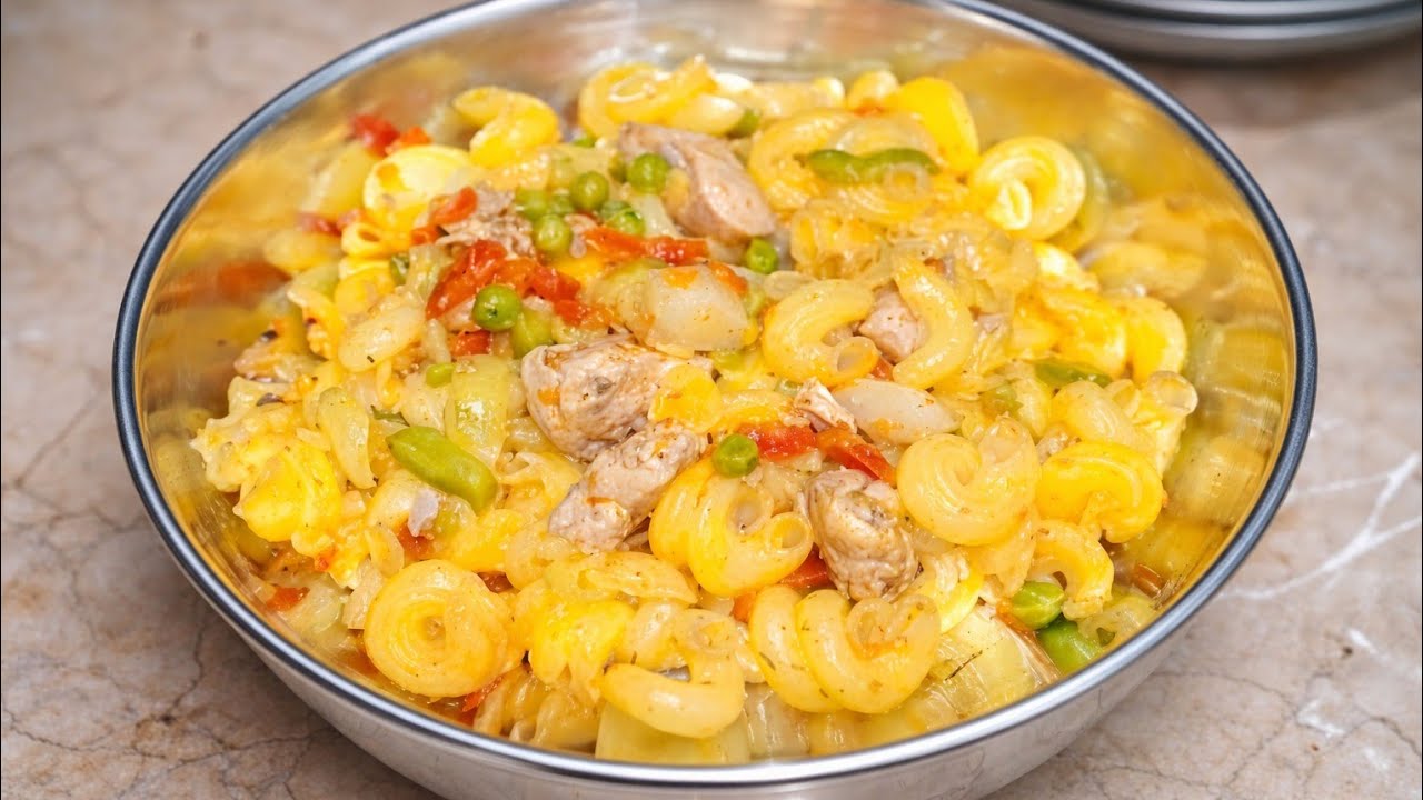 Easy Chicken Macaroni Recipe | Simple & Tasty Chicken Macaroni #cooking 