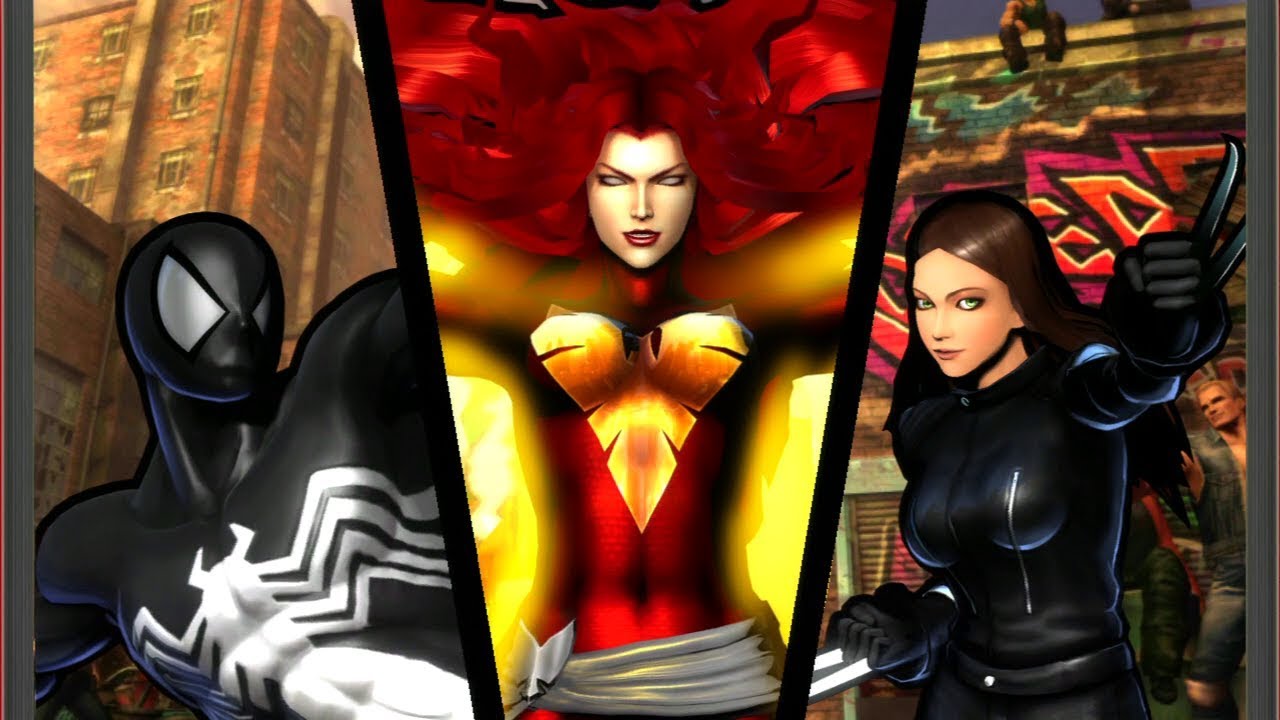Ultimate Marvel VS Capcom 3 - Spider-Man/X-23/Phoenix - Very Hard Difficulty Playthrough