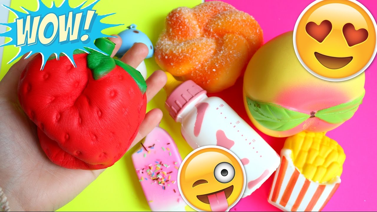 ESPERIMENTO CON SQUISHY GIGANTI!! NewChic