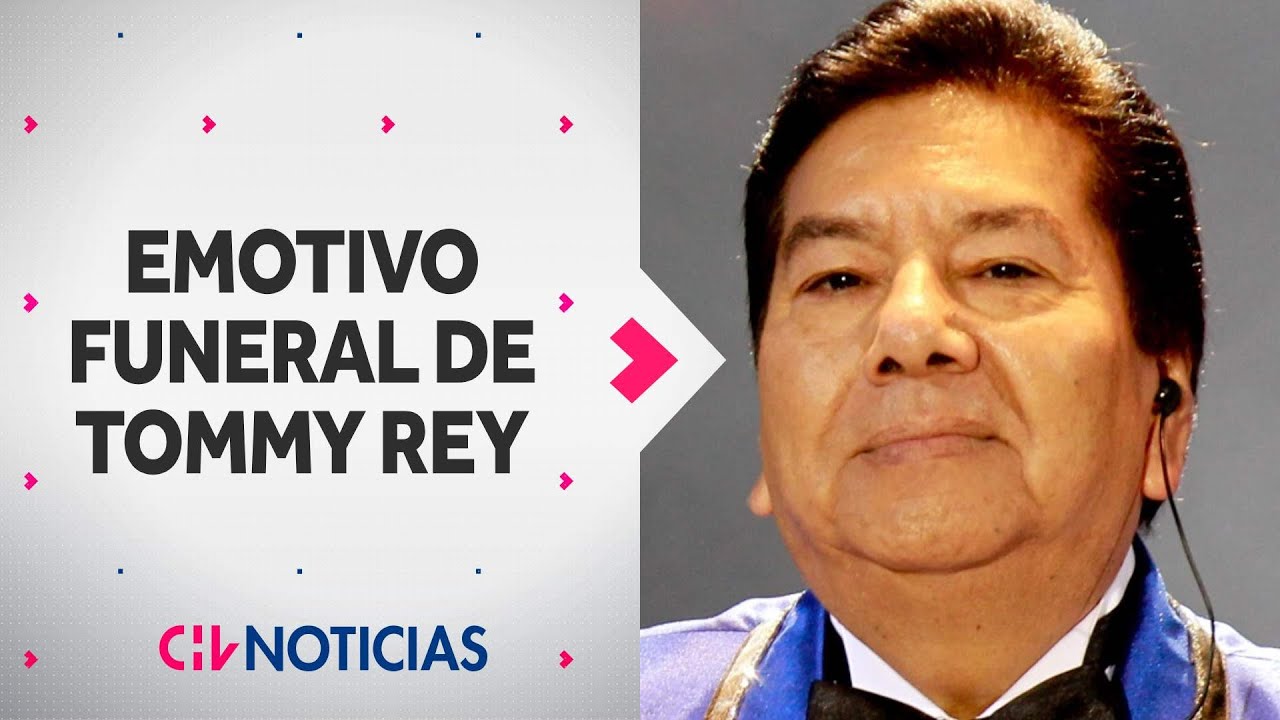 CHILE DESPIDE A TOMMY REY: Así fue el emotivo funeral del 