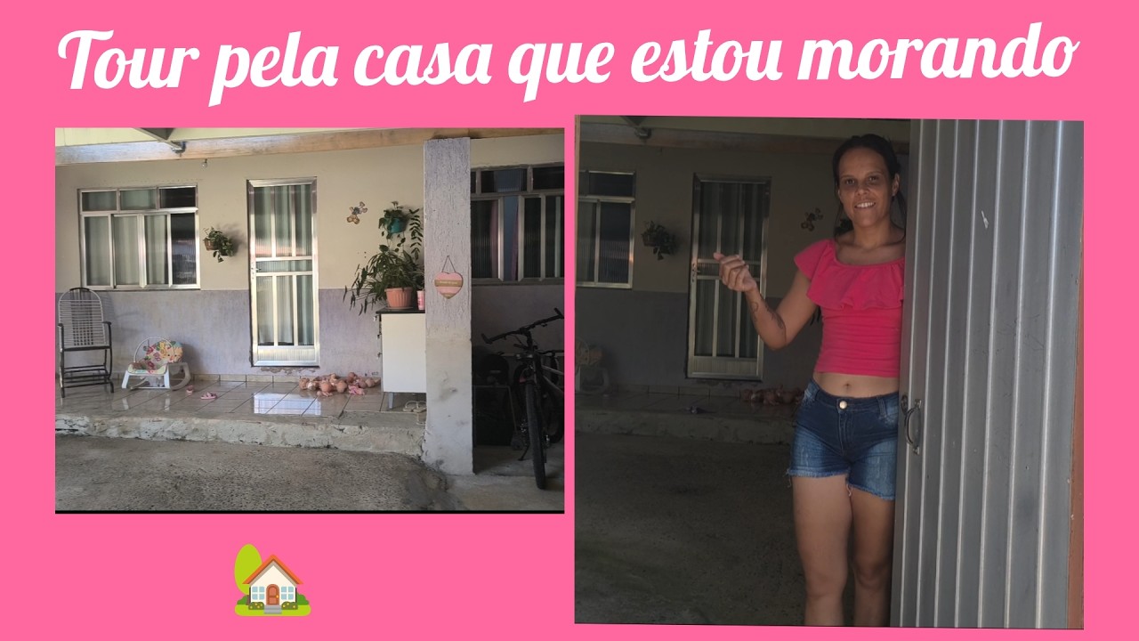 Tour pela minha casa que estou morando. Vem comigo gente linda!