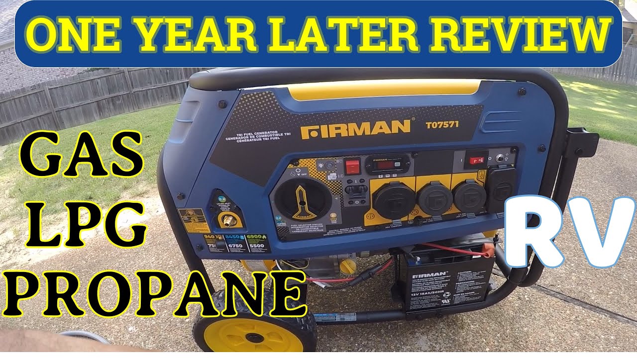 Firman Tri Fuel Generator 9400 Watts Peak HYBRID SERIES