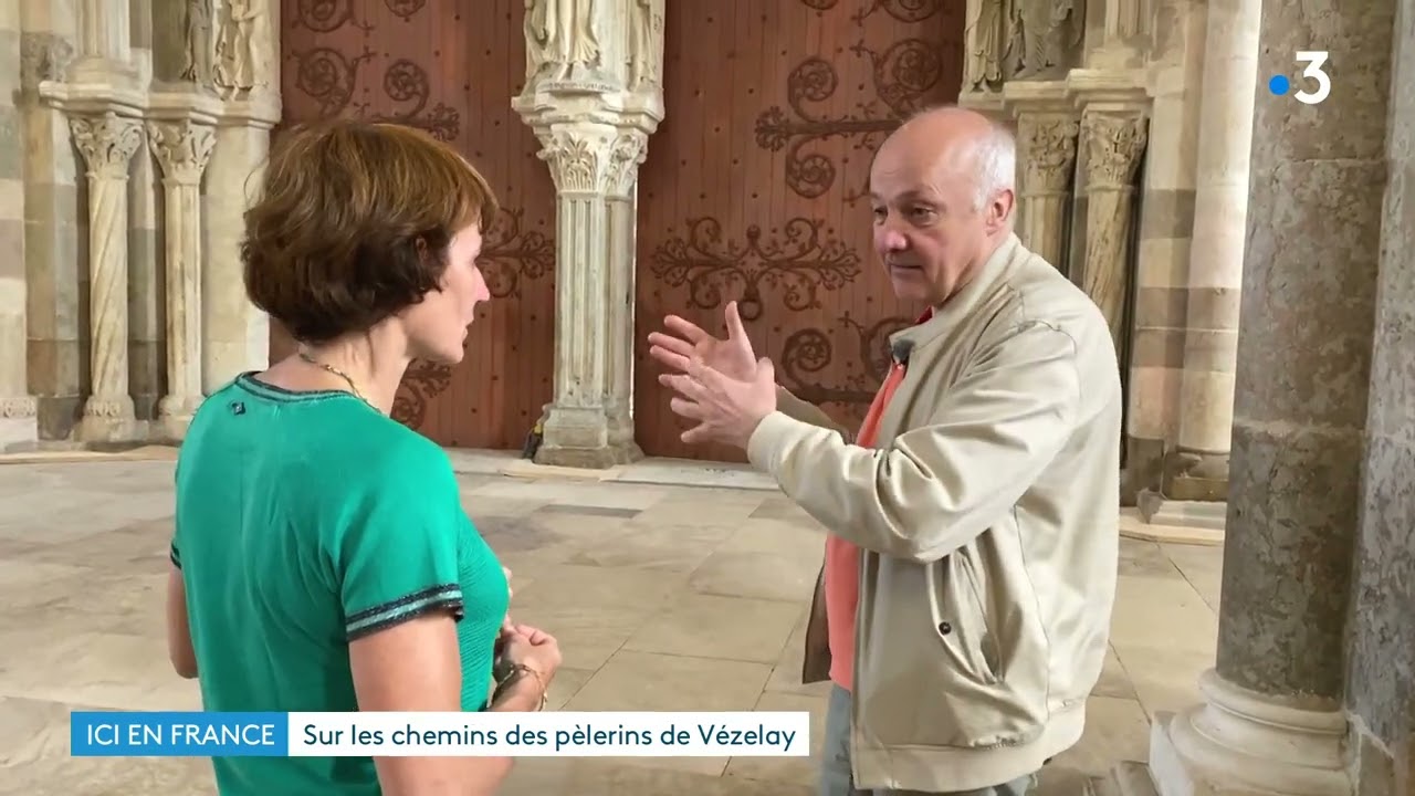 ICI EN FRANCE. Sur les chemins de... Vézelay, dans l'Yonne