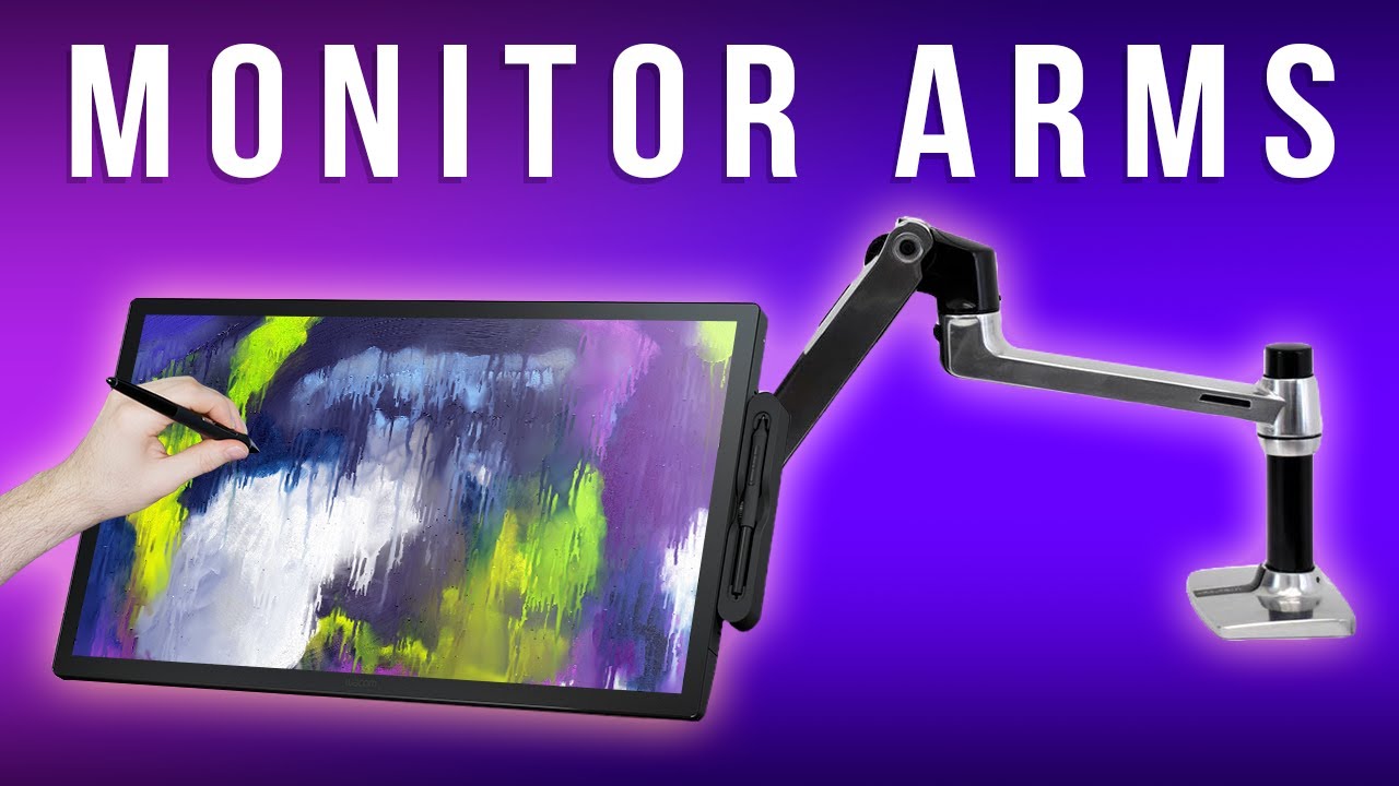 Do You Need a MONITOR ARM for Your Drawing Tablet?