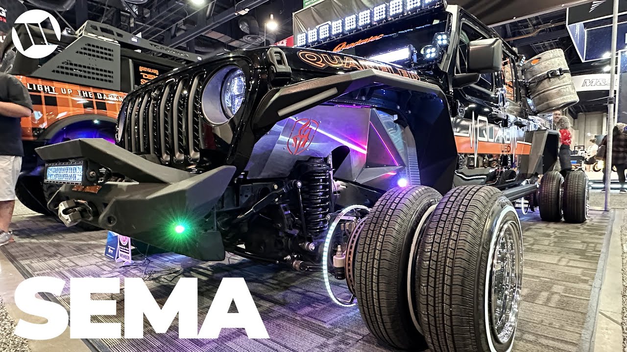 SEMA 2022: новые запчасти и аксессуары для Jeep Wrangler и Gladiator Truck, день 3