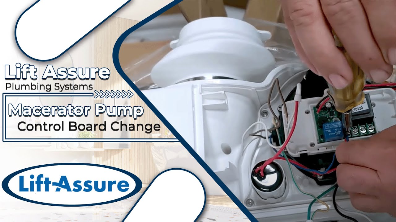 How To Change Control Board for LiftAssure Macerator Pump