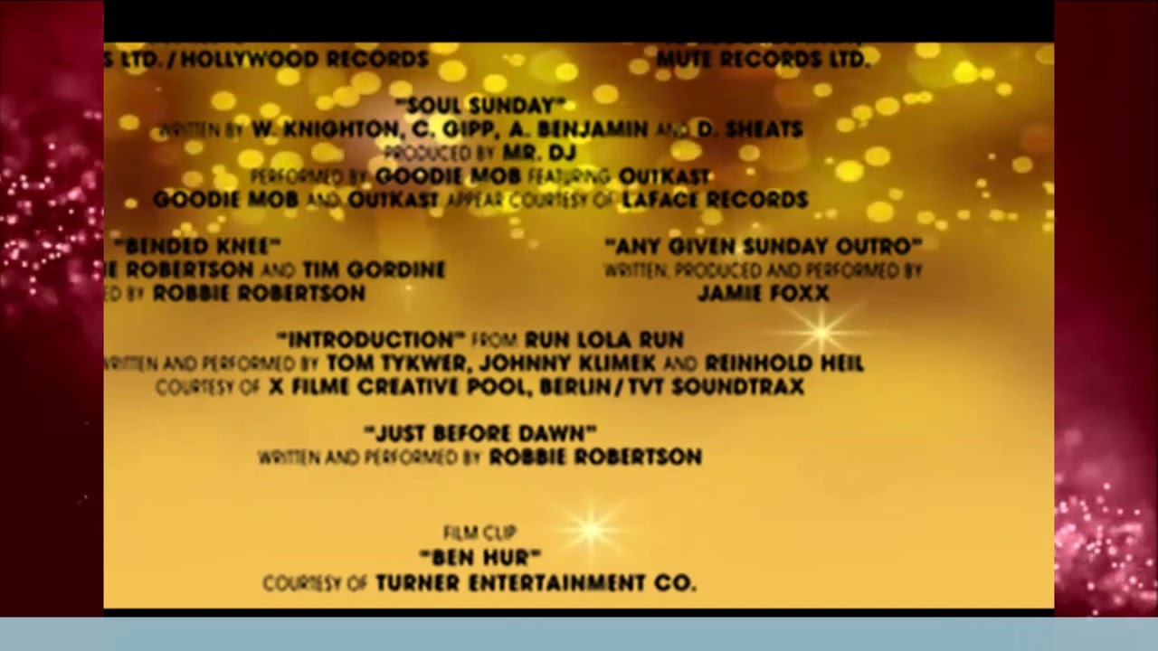 Final Seconds of End Credits Transitioning and Moving in Different Directions - Series 29 Set 3