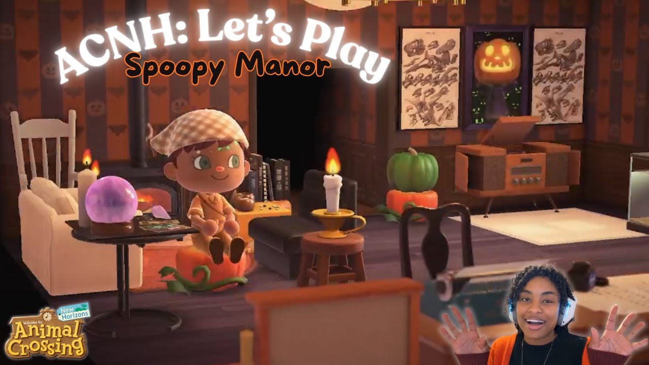 Let’s Play: ACNH Spoopy Manor | Mini-Build [17]