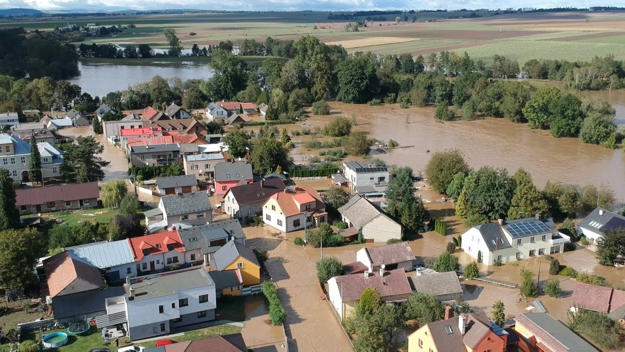Opava - Vávrovice 15.9. Povodeň