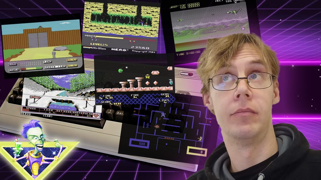 TRIP DOWN NOSTALGIA LANE | Various C64 games from my childhood