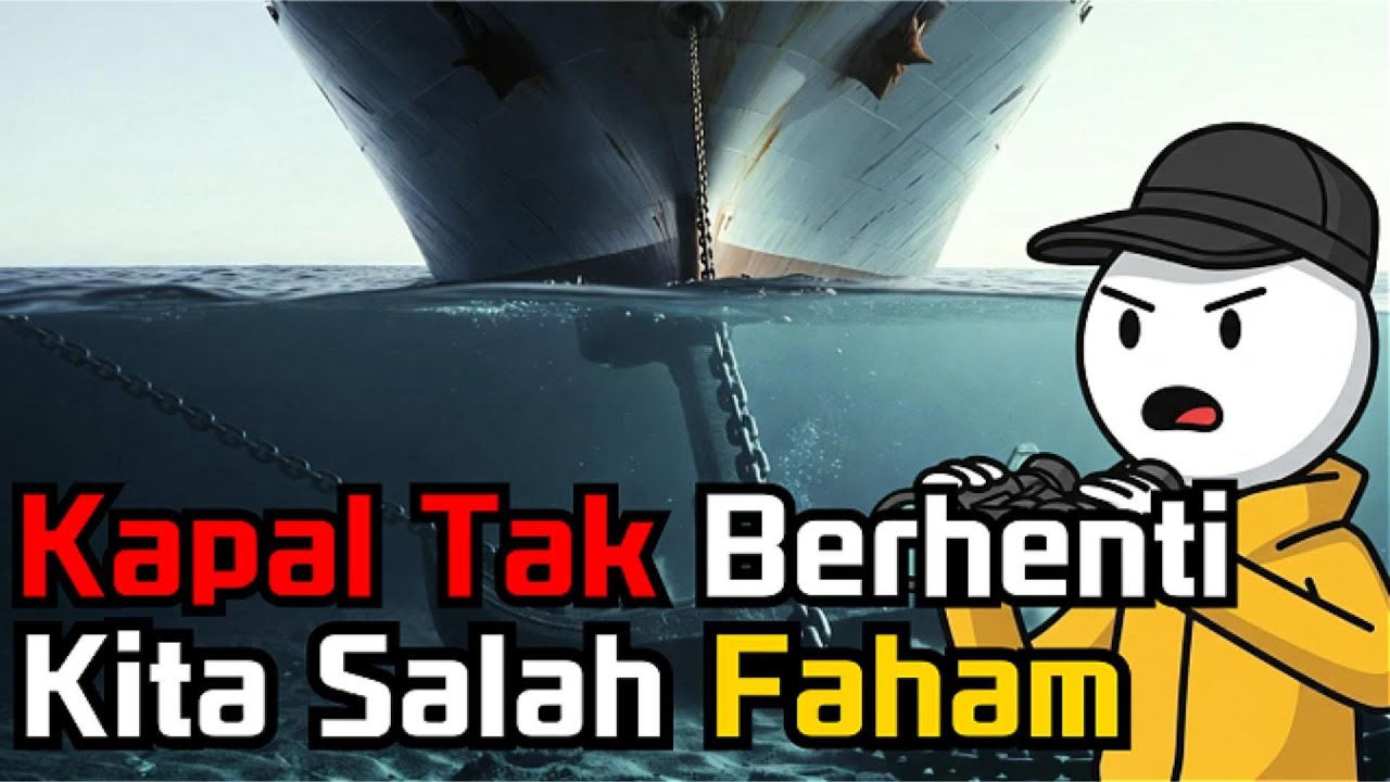Ilmu Tersembunyi Jangkar Kapal: Kenapa 20 Ton Bisa Menahan Raksasa 300.000 Ton?